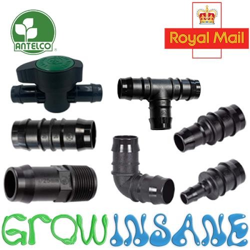 Pond hose fittings - 1",
