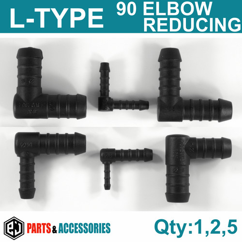 Degree elbow plastic barbed - 90,