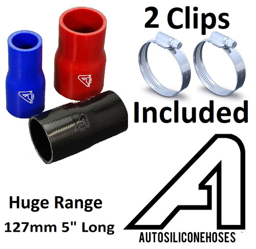 Silicone hose straight reducer - silicone,