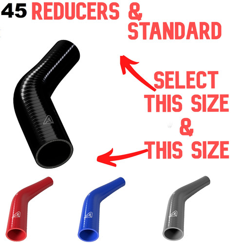Degree elbow reducing - 45,