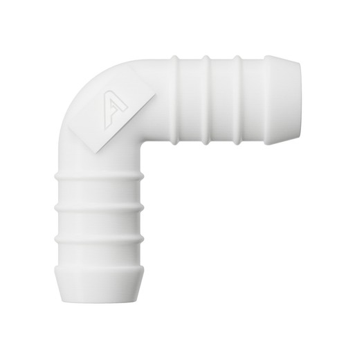 Degree elbow plastic barbed - degree,
