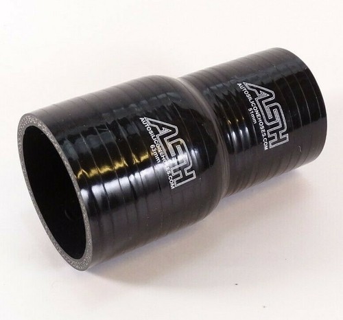 Black silicone hose straight - hose,